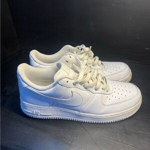 White Athletic Sneakers AF1